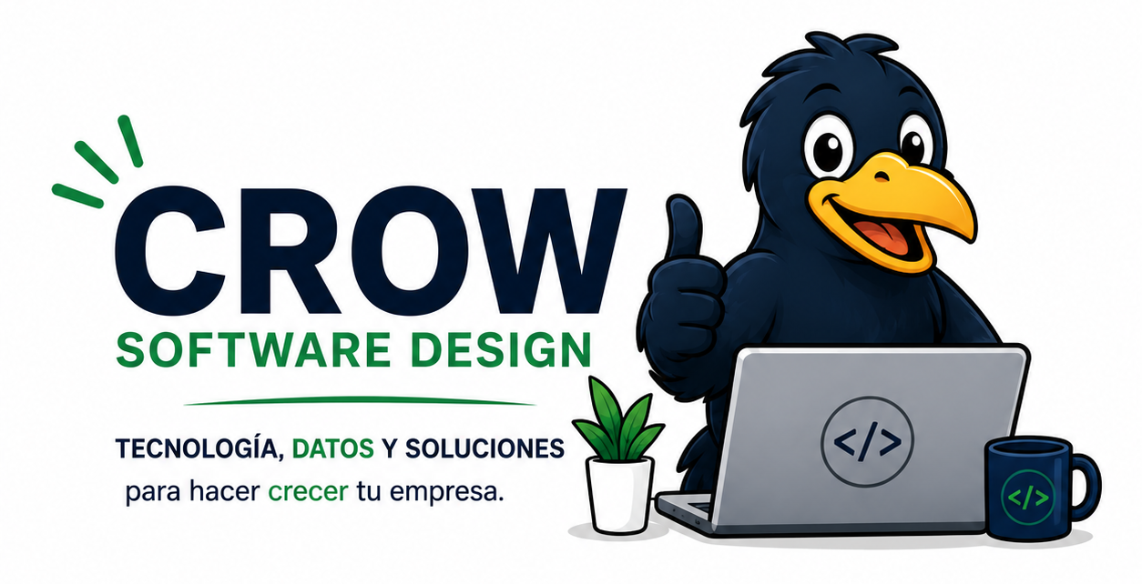 Crow Software Design — Tecnología, datos y soluciones para hacer crecer tu empresa